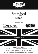 OBaby Stamford Shelf Instructions preview