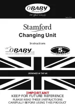 OBaby Stamford Instructions Manual preview