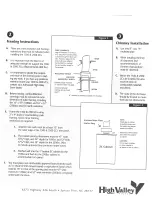 Preview for 3 page of Obadiah 2500zc Installation Manual