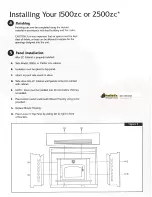 Preview for 4 page of Obadiah 2500zc Installation Manual