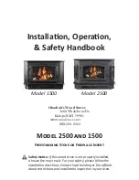 Obadiah's Wood Stoves 1500 Installation And Operator'S Manual preview