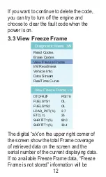 Предварительный просмотр 14 страницы OBD2 V318 User Manual