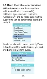 Предварительный просмотр 17 страницы OBD2 V318 User Manual