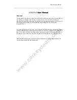 Preview for 1 page of Obdstar X300 Pro3 User Manual