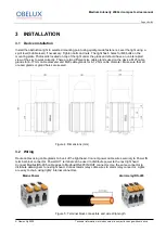 Предварительный просмотр 10 страницы OBELUX Medium-Intensity 2000cd compact Series Manual