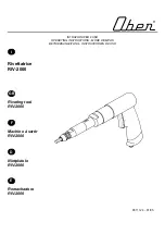 Ober RIV-2000 Operating Instructions Manual preview