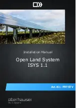 Preview for 1 page of Oberhauser Bau-Systeme ISYS 1.1 Installation Manual