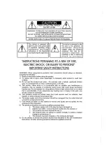 Preview for 2 page of Oberheim MC 1000 Operating Manual