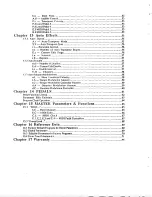 Preview for 4 page of Oberheim Perf/x User Manual