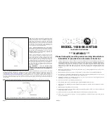 Предварительный просмотр 2 страницы OBERON 1028-08-ANT5-B Installation Instructions