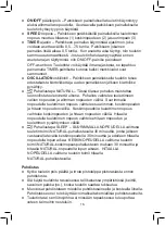 Предварительный просмотр 16 страницы OBH Nordica 1383 Manual