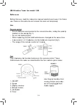 Предварительный просмотр 19 страницы OBH Nordica 1383 Manual