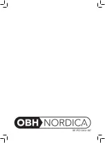 Предварительный просмотр 24 страницы OBH Nordica 1383 Manual