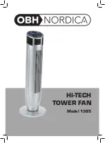 OBH Nordica 1385 Instructions Of Use preview