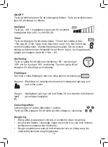 Preview for 10 page of OBH Nordica 1385 Instructions Of Use