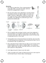 Preview for 16 page of OBH Nordica 1387 Instructions Manual