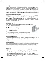 Preview for 18 page of OBH Nordica 1387 Instructions Manual