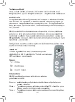 Preview for 23 page of OBH Nordica 1387 Instructions Manual