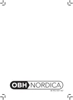 Preview for 36 page of OBH Nordica 1387 Instructions Manual