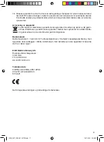 Preview for 11 page of OBH Nordica 2256 Instructions Manual