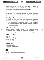 Preview for 6 page of OBH Nordica 2267 Instructions Of Use