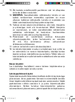 Preview for 17 page of OBH Nordica 2267 Instructions Of Use