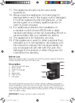 Preview for 24 page of OBH Nordica 2373 Instruction Manual