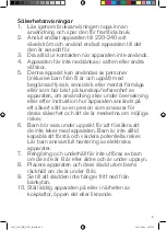 Preview for 3 page of OBH Nordica 2633 Instructions Of Use