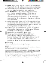 Preview for 4 page of OBH Nordica 2639 Instructions Of Use