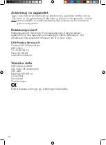 Preview for 14 page of OBH Nordica 2639 Instructions Of Use