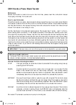 Preview for 15 page of OBH Nordica 2674 Instruction Manual