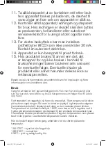 Preview for 12 page of OBH Nordica 3009 Instruction Manual