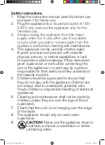 Preview for 19 page of OBH Nordica 3009 Instruction Manual