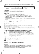 Preview for 16 page of OBH Nordica 3016661165597 Manual