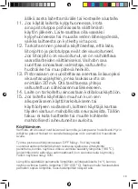 Preview for 19 page of OBH Nordica 3055 Instructions Of Use