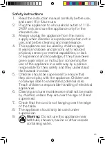 Preview for 23 page of OBH Nordica 3055 Instructions Of Use