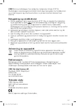 Preview for 11 page of OBH Nordica 3063 Instruction Manual