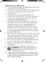 Предварительный просмотр 7 страницы OBH Nordica 3068 Instruction Manual