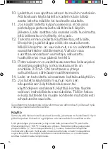 Preview for 16 page of OBH Nordica 3068 Instruction Manual