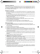 Предварительный просмотр 7 страницы OBH Nordica 3099 Instruction Manual