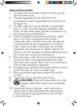 Preview for 11 page of OBH Nordica 3105 Instructions Of Use