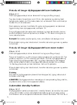 Preview for 16 page of OBH Nordica 3108 Instruction Manual