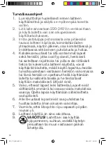 Preview for 18 page of OBH Nordica 3120 Instruction Manual