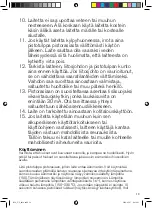 Preview for 19 page of OBH Nordica 3120 Instruction Manual