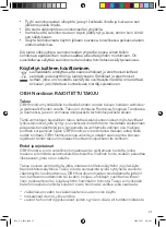 Preview for 21 page of OBH Nordica 3120 Instruction Manual