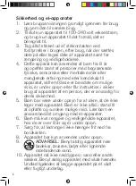 Предварительный просмотр 8 страницы OBH Nordica 3123 Instructions Of Use