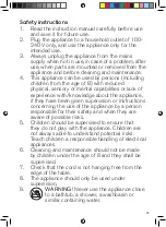 Предварительный просмотр 23 страницы OBH Nordica 3123 Instructions Of Use