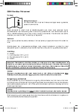 Preview for 9 page of OBH Nordica 4548 Instruction Manual