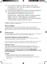 Preview for 16 page of OBH Nordica 4778 Instruction Manual