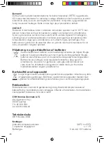 Preview for 24 page of OBH Nordica 4832 Instruction Manual